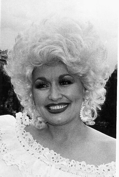 Dolly Parton American country singer and actress May 1983 A©mirrorpix