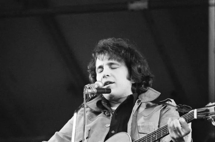 Framed Print : Don Mclean - America singer and songwriter performs to a reported 85
