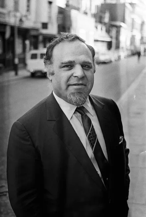Framed Print : Donald Arden, March 1968 Outside Law Courts Father of Sharon Osbourne