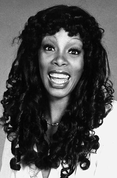 Donna Summer, in the UK to promote her controversial new record '