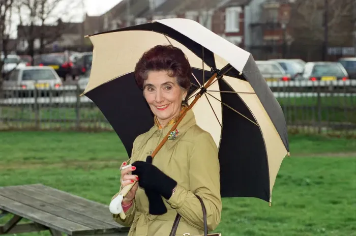 Framed Print : Dot Cotton, played by June Brown, is set to return to EastEnders on 14th April