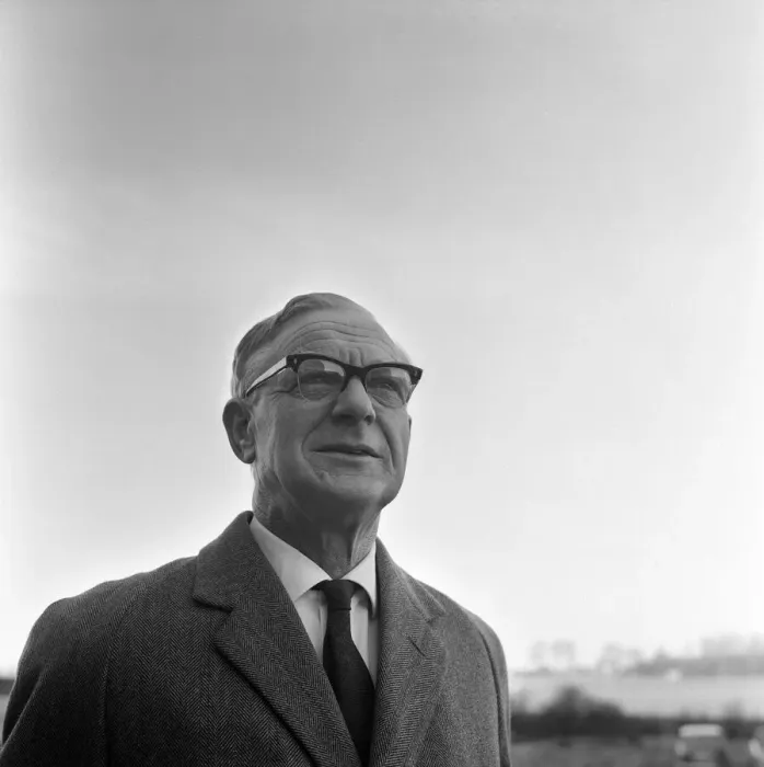 Framed Print : Dr Archibald Russell, the retiring chairman of the British Aircraft Corporation