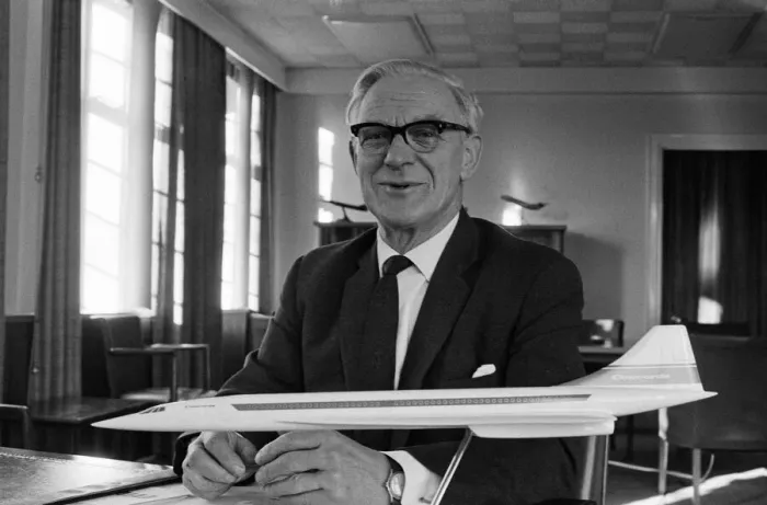 Framed Print : Dr Archibald Russell, the retiring chairman of the British Aircraft Corporation Framed Print : Dr Archibald Russell, the retiring chairman of the British Aircraft Corporation