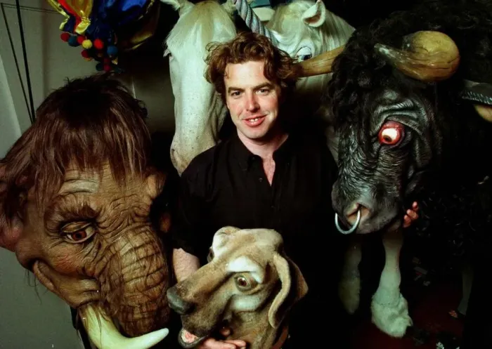 Framed Print : Dr Dolittle actor Bryan Smythe with some of the animal characters in the play Dr Dolittle Framed Print : Dr Dolittle actor Bryan Smythe with some of the animal characters in the play Dr Dolittle