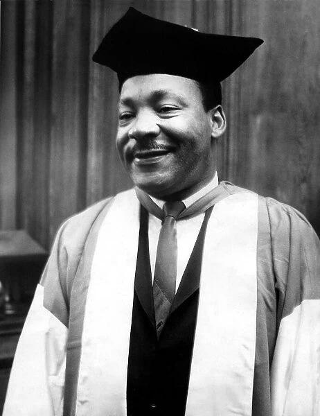 Dr Martin Luther King, the American civil rights leader