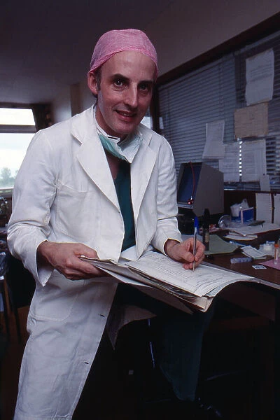 Dr Sam Galbraith, Neurosurgeon pictured at Southern General Hospital, Glasgow, Scotland