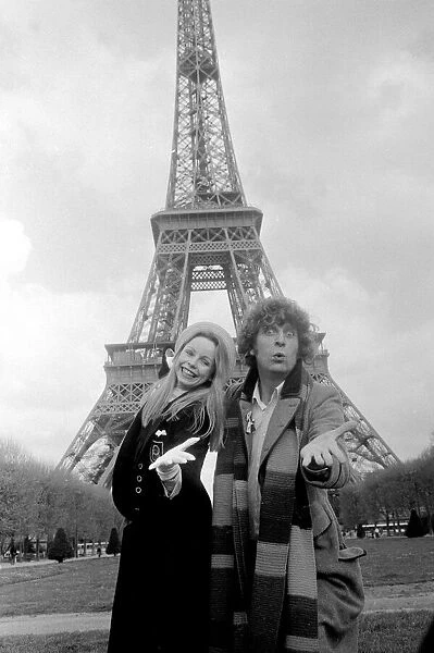 Dr Who television programme in France 1979 Tom Baker