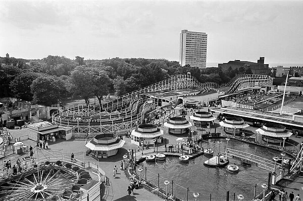 Dreamland amusement park in Margate, Kent. 14th July 1966