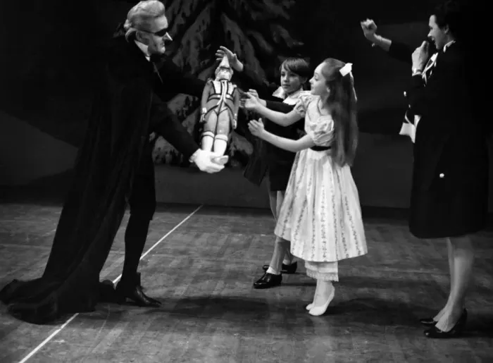 Framed Print : Dress Rehearsal of the London Festival Ballet production of the Nutcracker Ballet by