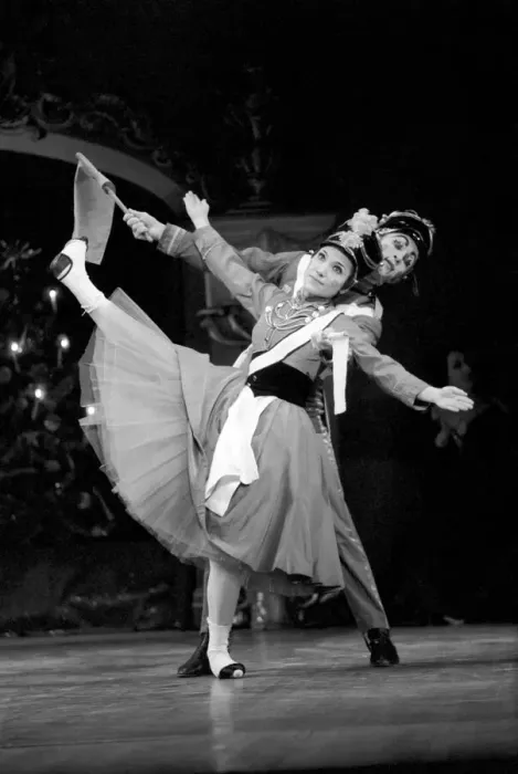 Framed Print : Dress Rehearsal of the London Festival Ballet production of the Nutcracker Ballet by