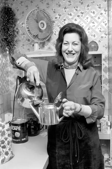 Framed Print : Drink Tea: A lady from high society shows how she makes her idea of a Perfect Cup of Tea Framed Print : Drink Tea: A lady from high society shows how she makes her idea of a Perfect Cup of Tea