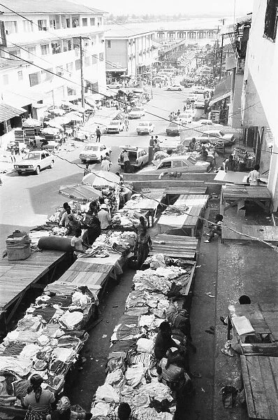 Duala Market Randall Street Monrovia, Liberia March 1980