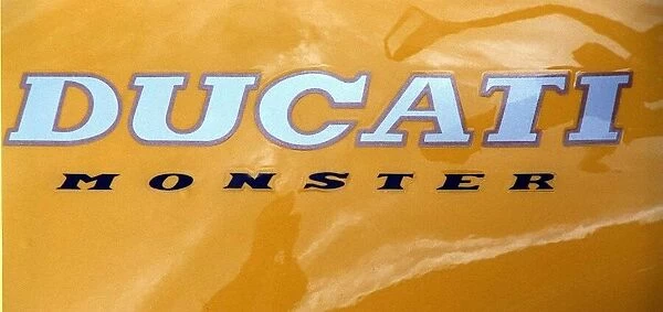 DUCATI BIKE September 1997 Logo Ducati monster