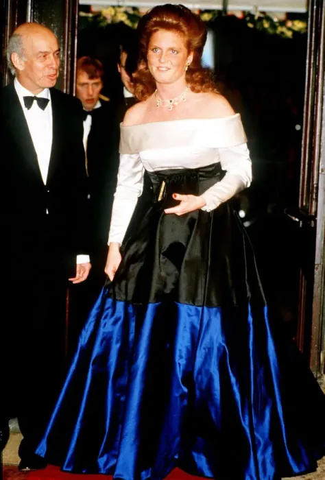 Framed Print : Duchess of York at The Queens 60th birthday celebrations Covent Garden Opera House