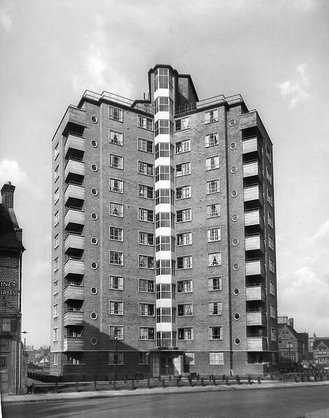 Duddeston tower blocks, Birminghams first multi-storey flats, Duddeston Manor Road