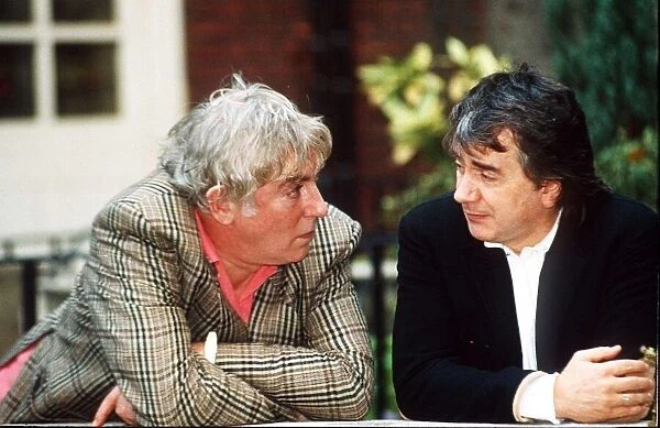 Dudley Moore Actor and Comedian with his partner Peter Cook from the hilarious comedy