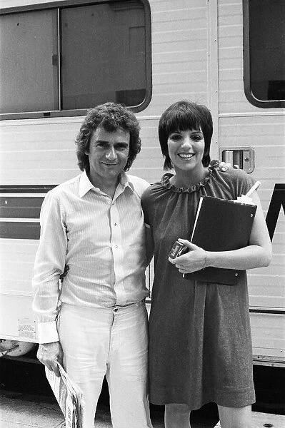 Dudley Moore and Liza Minnelli in New York. 18th July 1980