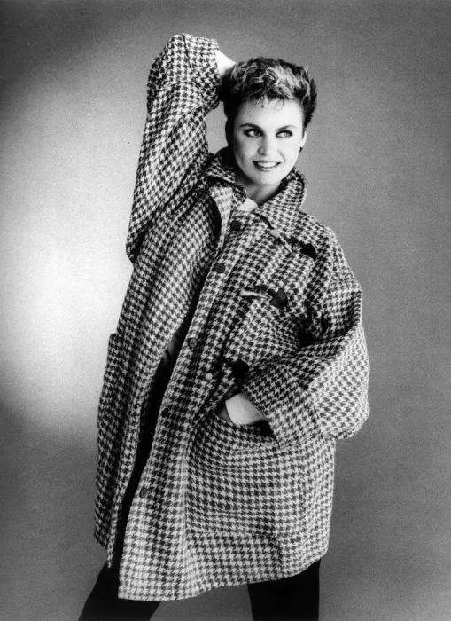 Framed Print : Duffle Coat January 1985 Young fun, sporty toggled check duffle coat from Willi Framed Print : Duffle Coat January 1985 Young fun, sporty toggled check duffle coat from Willi