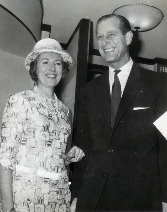 Framed Print : DUKE OF EDINBURGH, PRINCE PHILIP ARCHIVE - VERA LYNN AND PRINCE PHILIP ATTEND A PARTY Framed Print : DUKE OF EDINBURGH, PRINCE PHILIP ARCHIVE - VERA LYNN AND PRINCE PHILIP ATTEND A PARTY