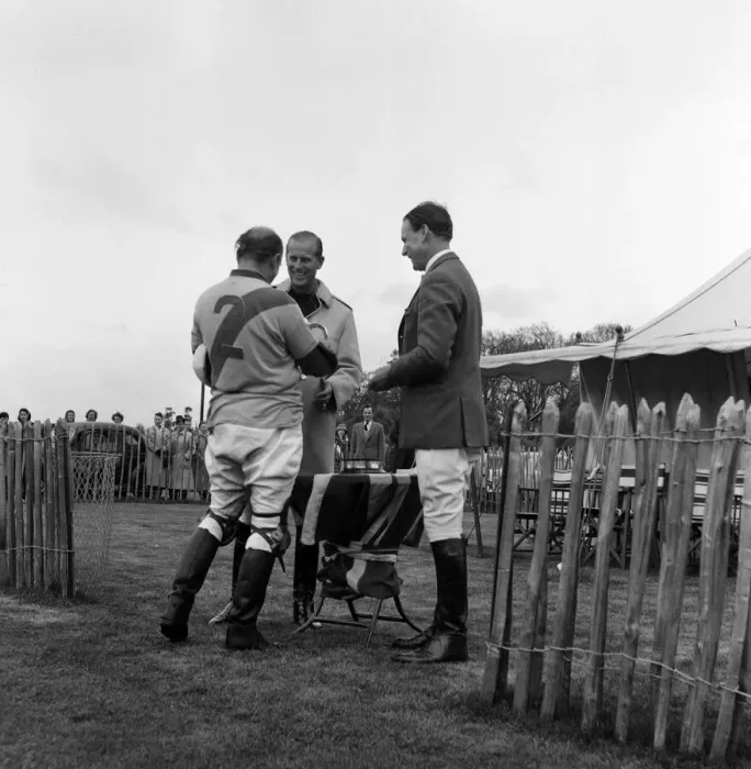 Framed Print : The Duke of Edinburgh at Windsor polo ground, where he is playing polo. 3rd May 1959 Framed Print : The Duke of Edinburgh at Windsor polo ground, where he is playing polo. 3rd May 1959