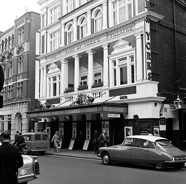 The Duke of Yorks theatre in the West End, central London. 18th July 1960