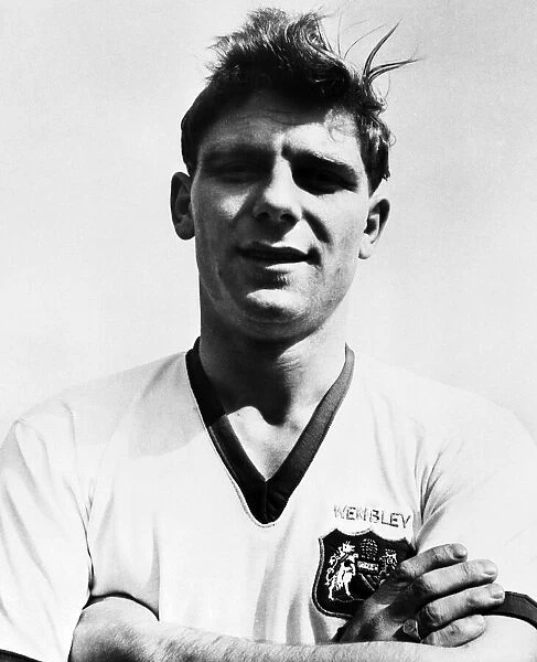 Duncan Edwards of Manchester United just before the Munich plane disaster in 1958
