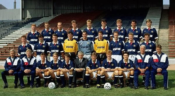 Dundee football team squad September 1989