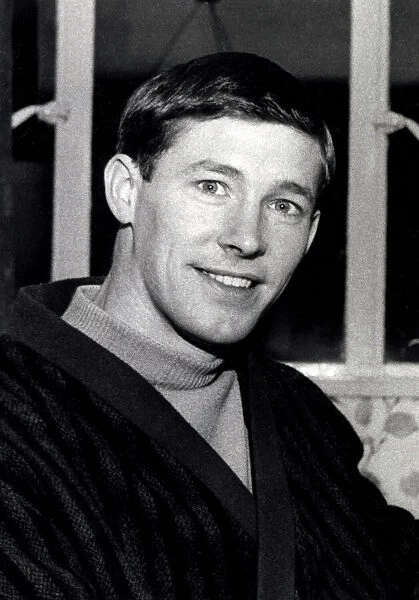 Dunfermline Athletic footballer Alex Ferguson. Circa 1966