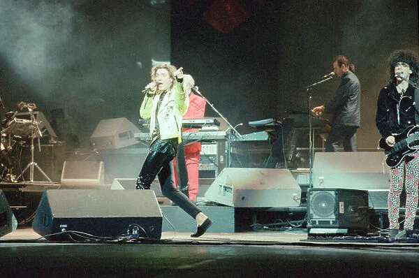Duran Duran in concert Pictures circa 14th March 1989 The group