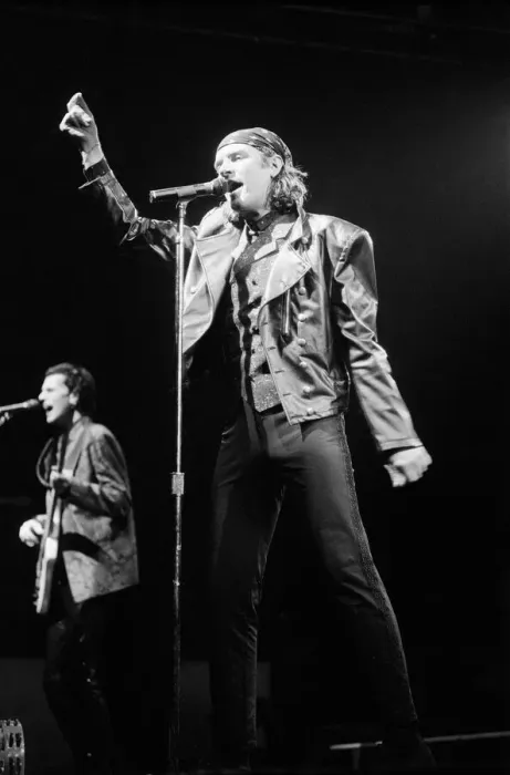 Framed Print : Duran Duran performing at the NEC Arena, a 16, 000 capacity venue located adjacent to Framed Print : Duran Duran performing at the NEC Arena, a 16, 000 capacity venue located adjacent to