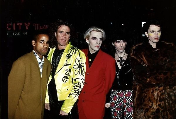 Duran Duran Pop Group Circa 1989