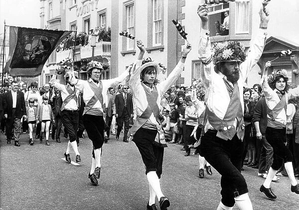 Durham Miners Gala - Morris dancers join in on the fun