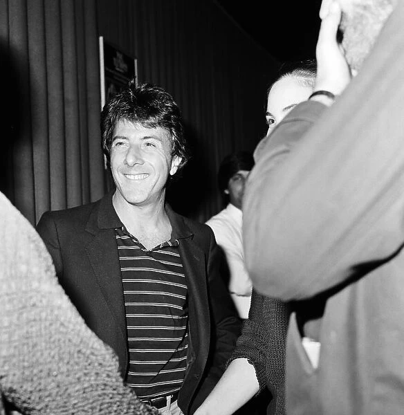 Dustin Hoffman at Raymond Revuebar. 5th July 1981