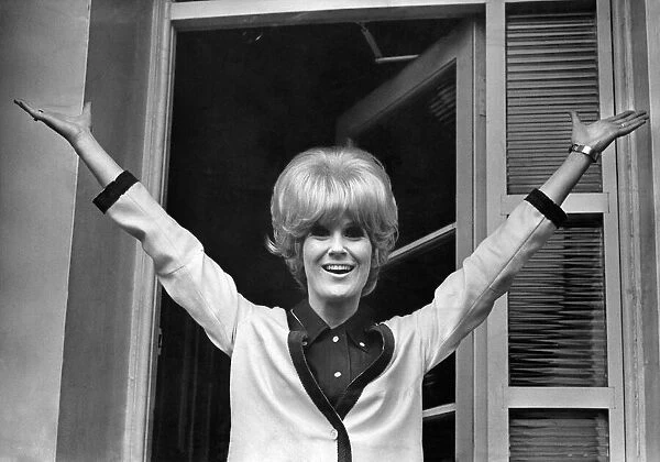 Dusty Springfield gets to the top of the pops with her latest record eYou don