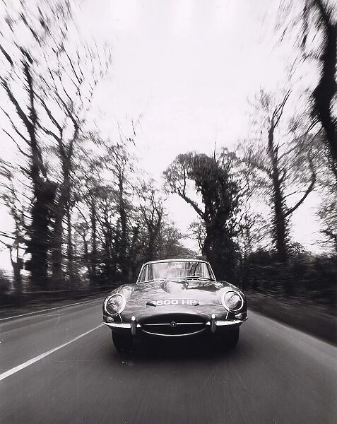 E Type Jaguar sports car 1961