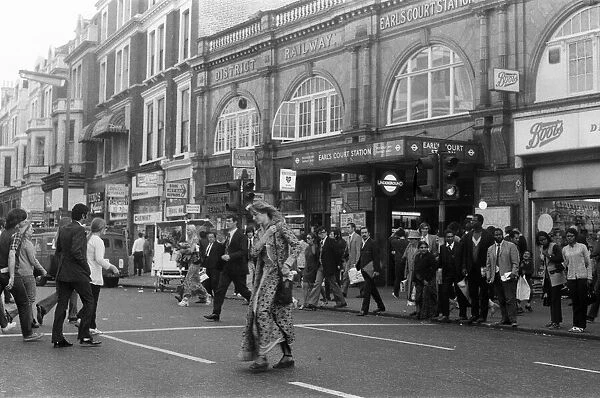 Earls Court Station, Earls Court, London, 11th September 1971