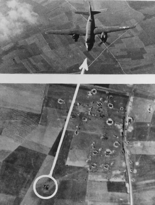 Framed Print : Early in February 1944, B-26 Marauder medium bombers of the ninth US Air Force received a Framed Print : Early in February 1944, B-26 Marauder medium bombers of the ninth US Air Force received a