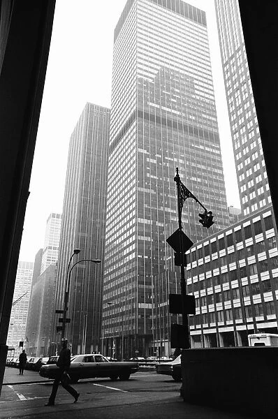 East 43rd Street New York 25th January 1970