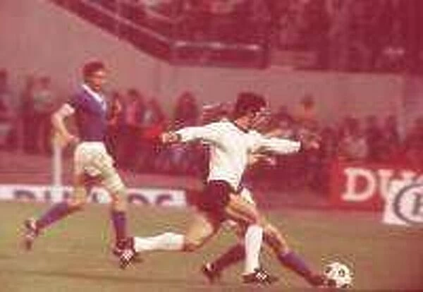East Germany v West Germany World Cup 1974 football