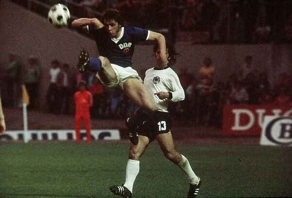 East Germany v West Germany World Cup 1974 football