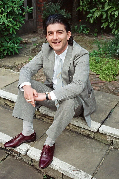 EastEnders star John Altman (Nick Cotton). 23rd March 1990