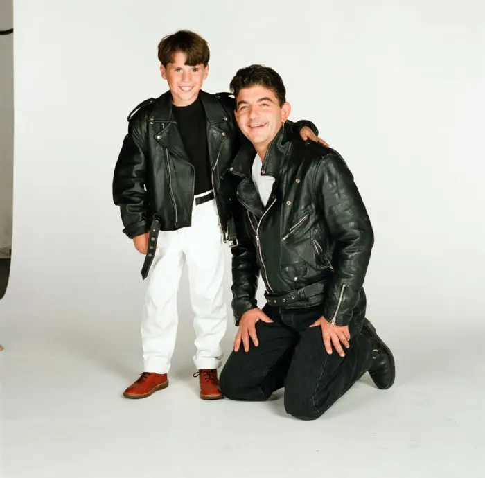 Framed Print : Eastenders stars John Altman (Nick Cotton) and Rossi Higgins (Ashley Cotton) Framed Print : Eastenders stars John Altman (Nick Cotton) and Rossi Higgins (Ashley Cotton)