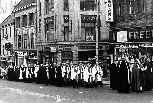 Easter Procession, Good Friday, 9th April 1971