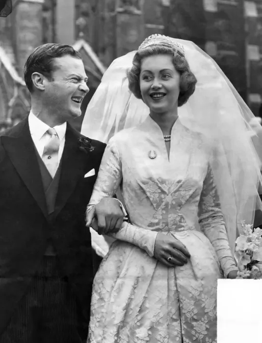 Framed Print : Easter wedding at St. Margaret s, Westminister of Miss Judy Nelson aged 27