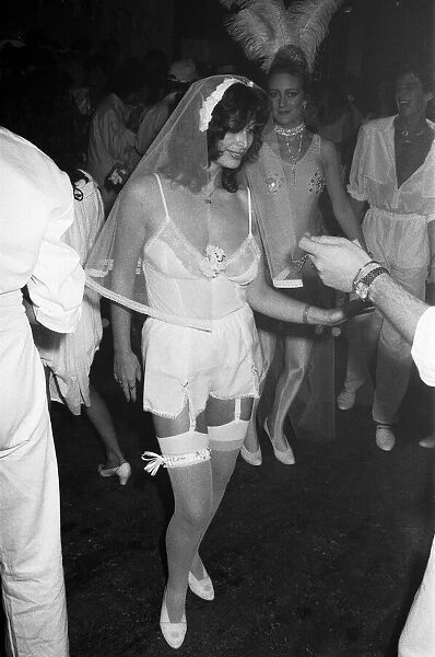 Ebony White Ball at the Embassy Club. December 1981