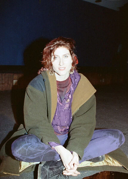 Eddi Reader, Scottish singer songwriter pictured Thursday 17th January 1991