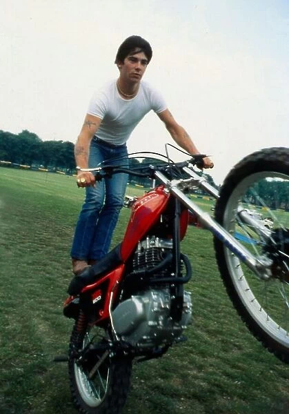 Eddie Kidd motorcycle stuntman June 1979