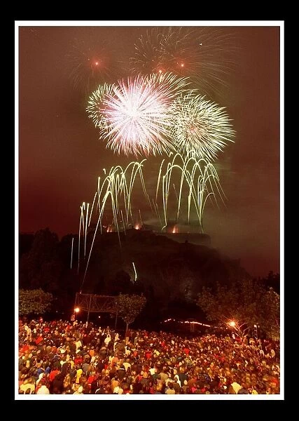 Edinburgh Festival Fireworks display September 1998