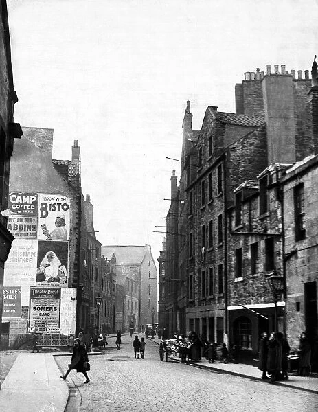 Edinburgh Street scene March 1933