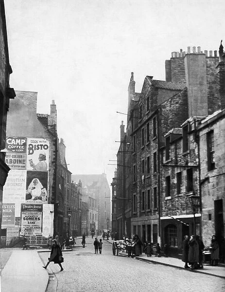 Edinburgh Street scene March 1933